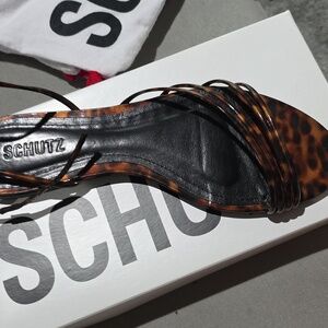 SCHUTZ Ankle Strap Sandals